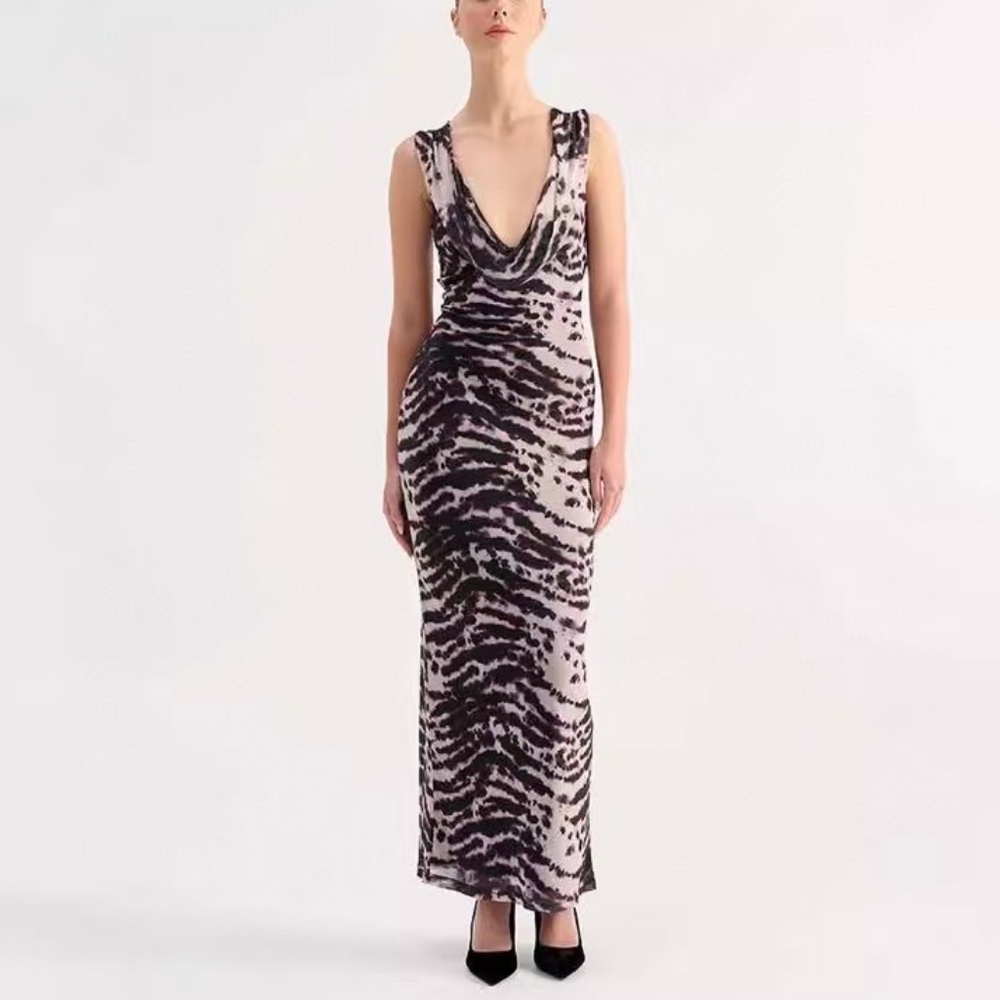 Suboo Alexis Cowl Neck Maxi Dress